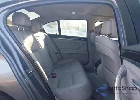 2011 BMW 528I из США, поврежденный, VIN WBAFR1C59BC749259